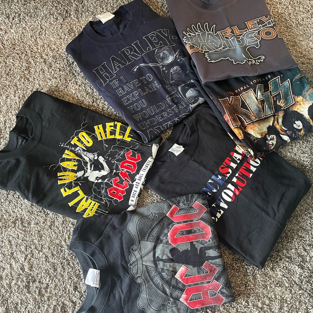 Harley-Davidson Teen Tee - Gray and Black